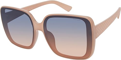Miniatura 6 de TAHARI Th815 - Gafas de sol cuadradas de gran tamaño 100 con protección UV para mujer Regalos elegantes para ella 2520in
