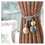 yaoqijie 2Pcs Curtain Tieback Tassel Accessories Brushes Curtain Rope Decorative Straps Tassel Pendant Home Decoration Lasting (Color : S-8, Size : 2Pcs Price)