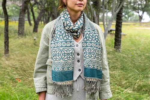 Briomhar Celtic Scarf for Women - Celtic Trinity Knot Scottish Gifts for Ladies4