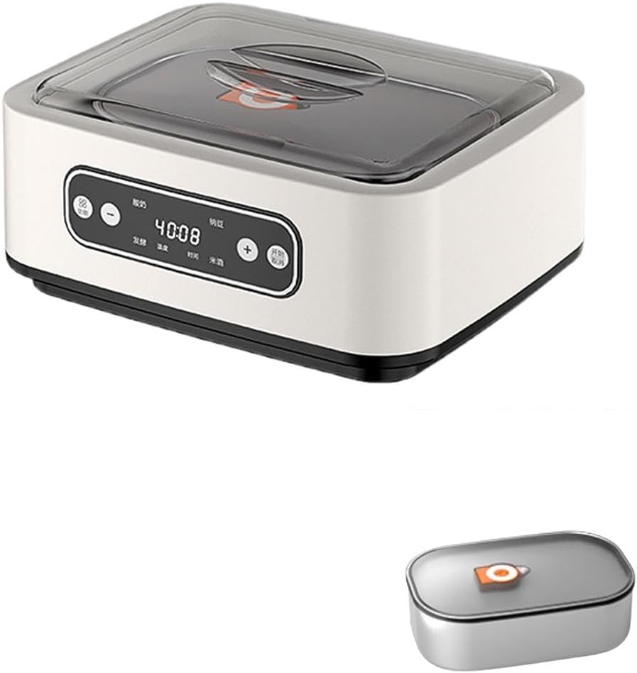 Yogurt Maker Machine, Probiotic Yogurt Maker with Temperature Control 36 Hour, 1.6L Euro Cheese Cuisine Greek Yogurt Yoghurt Yougurt Natto Maker, LCD Display, Kitchen Gadgets