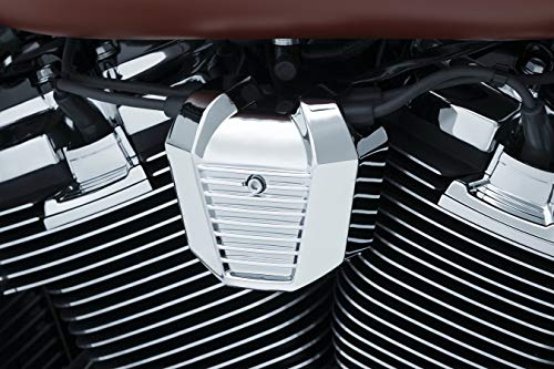 Cache-bobine chrome Kuryakyn 6466 pour moto Harley Softail 2018-2019