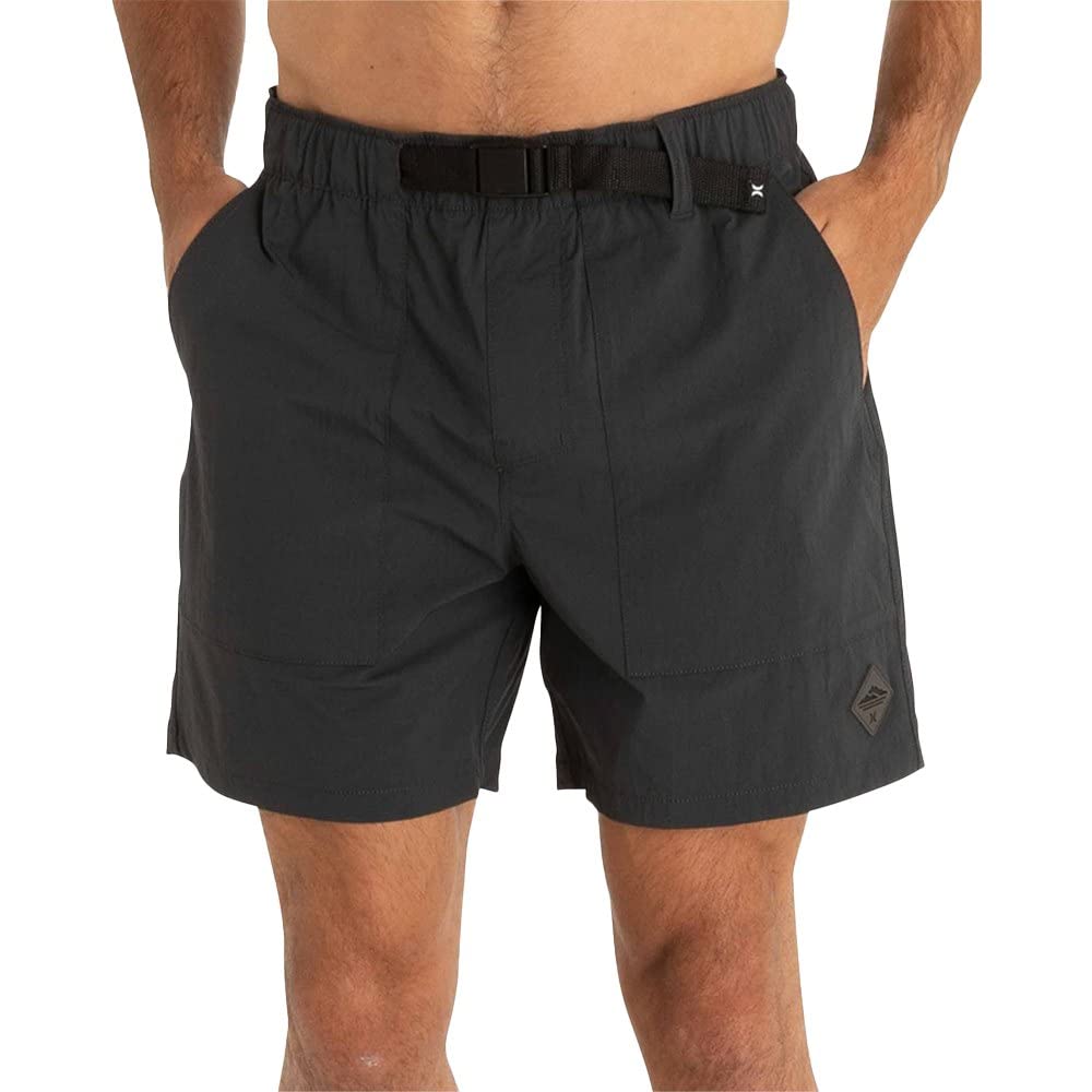 Hurley babylegs Division Men's Phntm Camp Glbl Entry Vlly 17 Shorts, Dk Stone Grey, XL