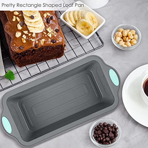 Chicrinum Silicone Bread Loaf Pan, Non-Stick 9-Inch Food Grade Silicone Baking Mold, Meatloaf Pan With Metal Reinforced Frame More Strength #TOP5