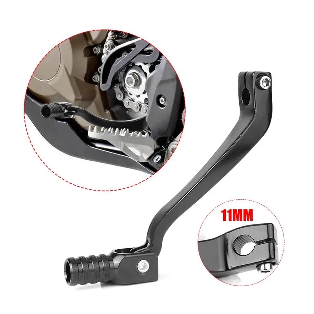 Varilla Pedal Cambio Pedal De Cambio Marchas Para Motocicleta 11 Mm, Manija Freno Dirt Pit Accesorios Modificación Universales Aleación De Aluminio Para Motocicleta