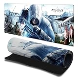 Multifonction - Une véritable solution tout-en-un, ce tapis de bureau fait office de tapis de souris, de protection pour le bureau et d'outil d'organisation. Son design spacieux accueille votre ordinateur portable gaming, clavier sans fil, souris sans fil et autres accessoires tout en offrant une surface à faible friction pour des performances optimales.