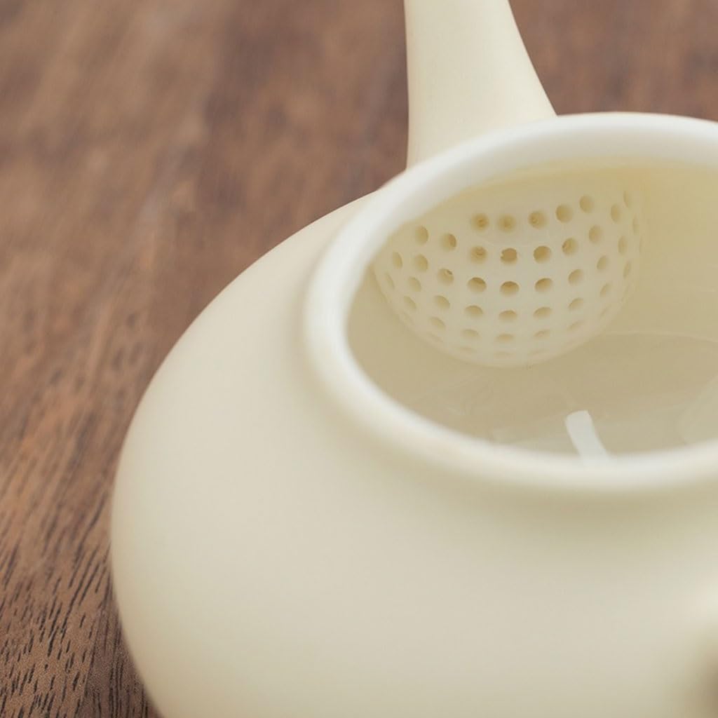 Tetera Juego de té Kung Fu hecho a mano for el hogar, tetera cerámica, pequeña capacidad, individual Tetera con Infusor de Té