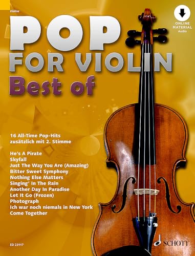 Pop for Violin 16 duos de violon pop vibrants d'émotion