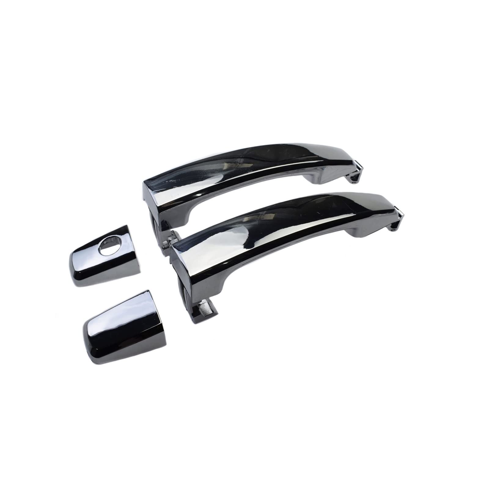 Ytdhfdgj Front Pair 1 Hole Front Rear Left Right Outer Outside Exterior Door Handle 96468266 96468306 For Chevrolet For Captiva Sport For Aveo (Front Pair 1 Hole)