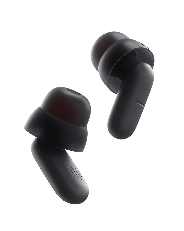 Ear Plugs for Sleeping All-Night Wear without Ear Pain Side Sleeper Patent Qufits Eartips Ultra-Comfy Reusable Earplugs for