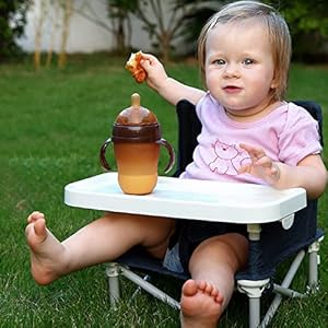 ANTEN Portable Booster Chair with Tray | Travel Booster Seat for Babies and Toddlers | Folding Booster Chair for Dining…