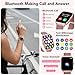 Smartwatch Damen mit Telefonfunktion, 1.85'' Zoll HD Fitnessuhr, Smart Watch 200+Sportmodi Fitness Tracker mit Herzfrequenz/Spo2/Schrittzä... IP68 Wasserdicht Sportuhr für iOS Android