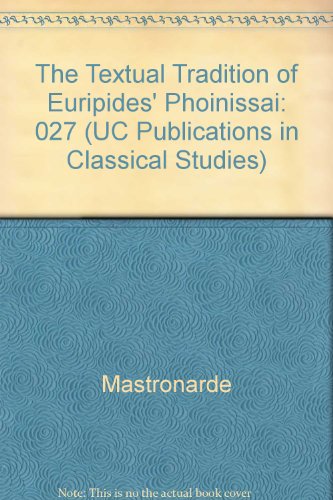 Classical Studies 27 (UC Publications in Classical Studies) view 2