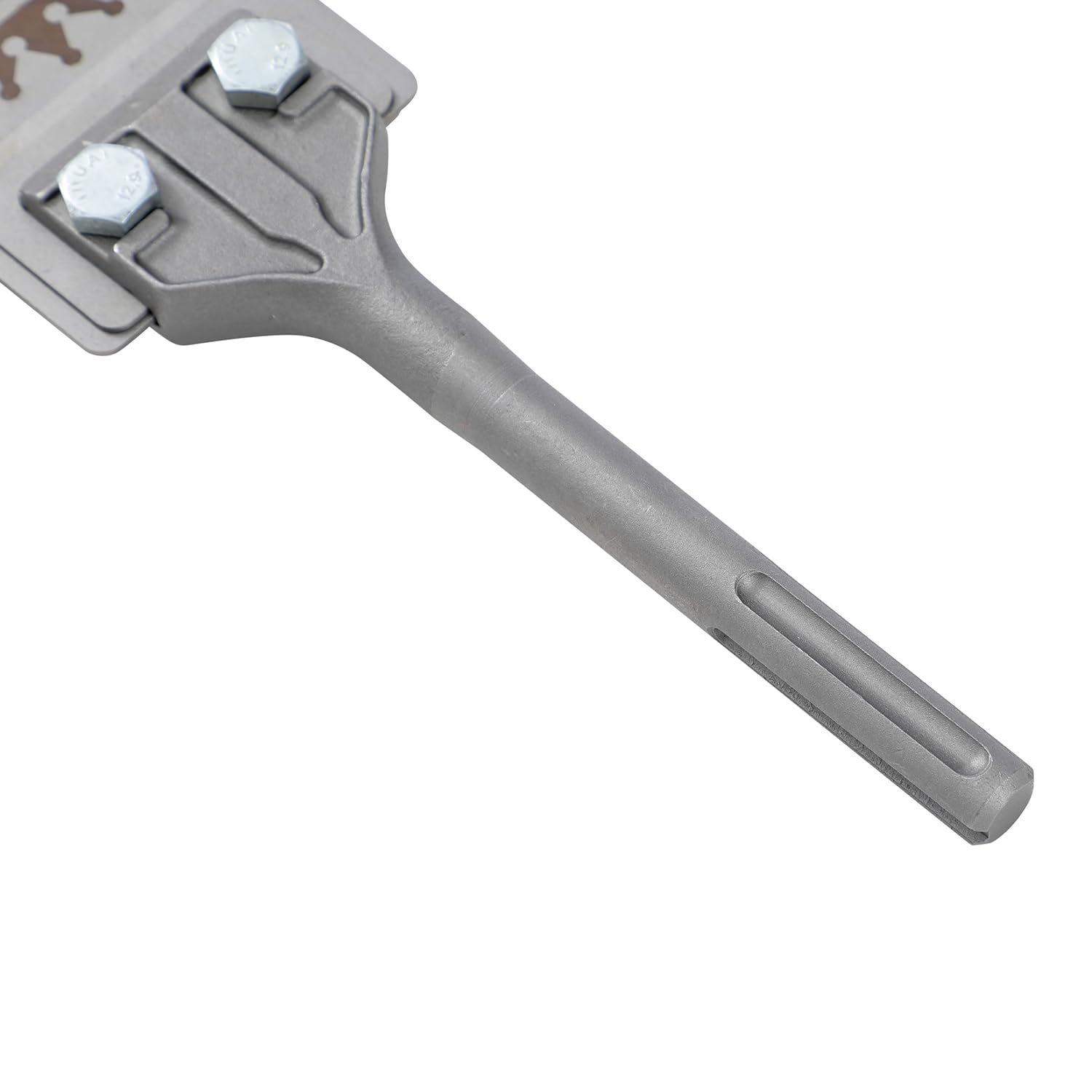 TOPWAY Cincel rascador de suelo SDS Max de 6 pulgadas de alta resistencia de 300 mm × 150 mm para quitar azulejos, adhesivo de suelo, linóleo, hormigón, mortero y superficies de pared 121123