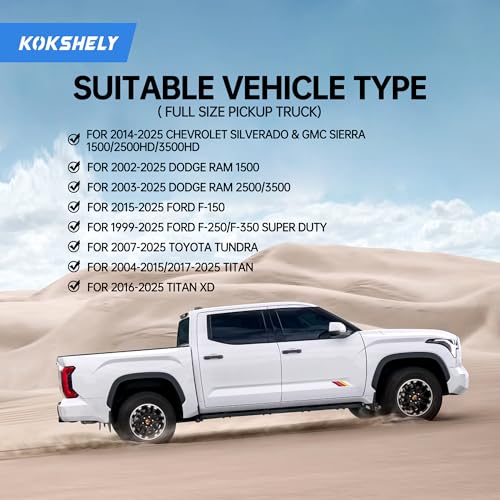 Image of 71.3'' Adjustable Truck Bed Rack Cross Bars(2-Pack) for Full-Size Trucks, T-Slot Tonneau Cross Bars| Aluminum Cross Bar with Top Slide Mount | Compatible with Kayak Racks, Bike Racks & More
