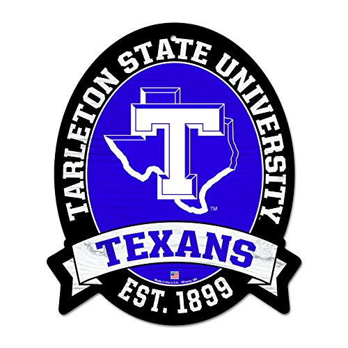 11X13 Tarleton State Plowboys Wood Street Sign