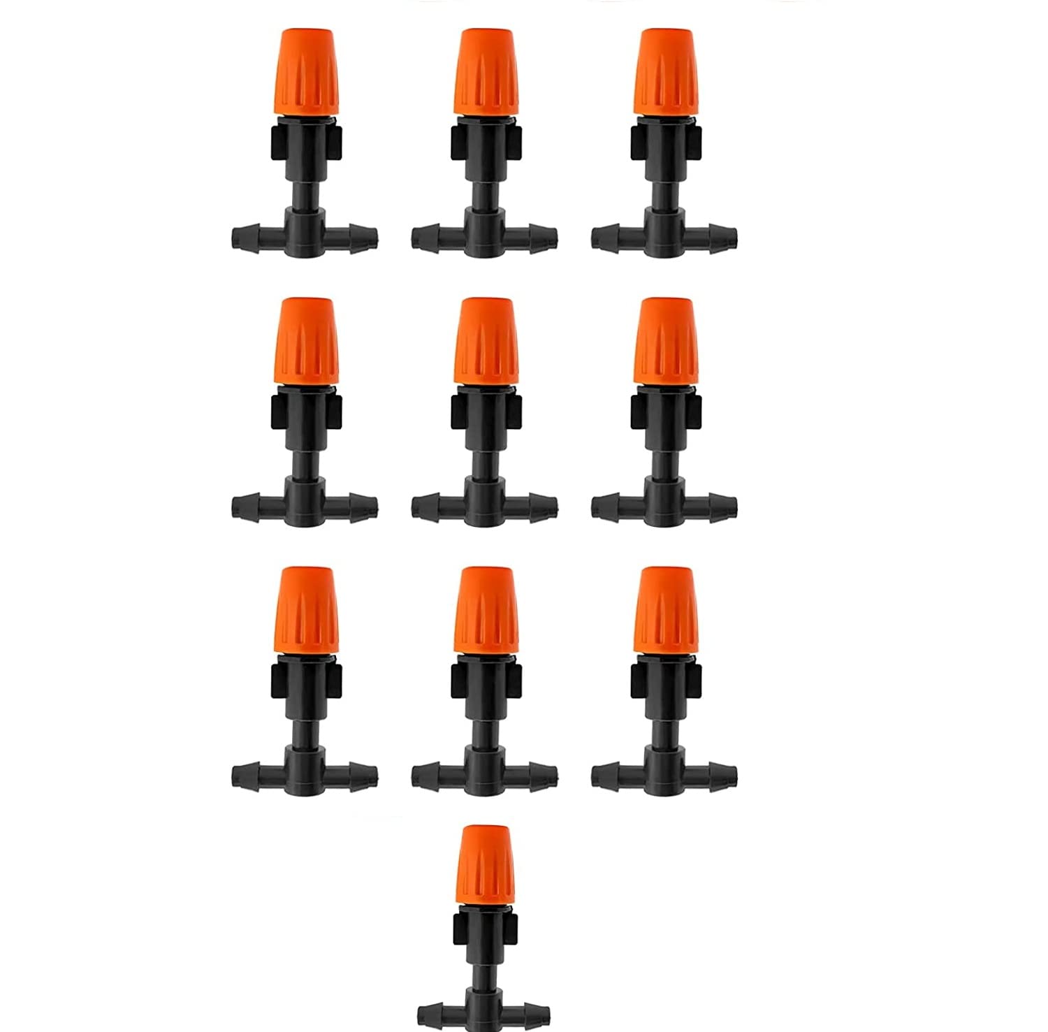 See full amazon price history chart for VASADIGITAL 10 Pcs Micro Spray Orange Adjustable Flow Irrigation Drippers Garden/Roof/Greenhouse Water Cooling Spray Sprinkler Nozzle with 3 Connect Tee VASADIGITAL 10 Pcs Micro Spray Orange Adjustable Flow Irrigation Drippers Garden/Roof/Greenhouse Water Cooling Spray Sprinkler Nozzle with 3 Connect Tee (B0C2VFRM4N) Amazon Price History, Amazon Price Tracker