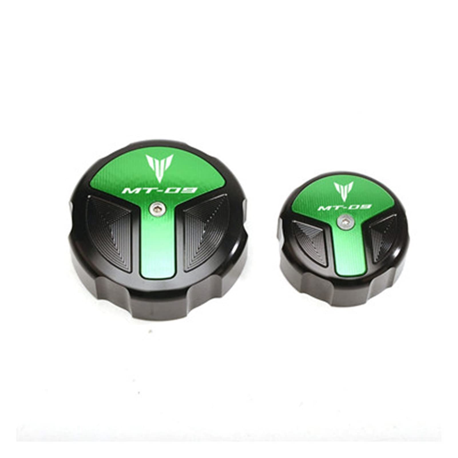 Bouchon réservoir liquide avant arrière MT09 étanche pour bocal moto vert
