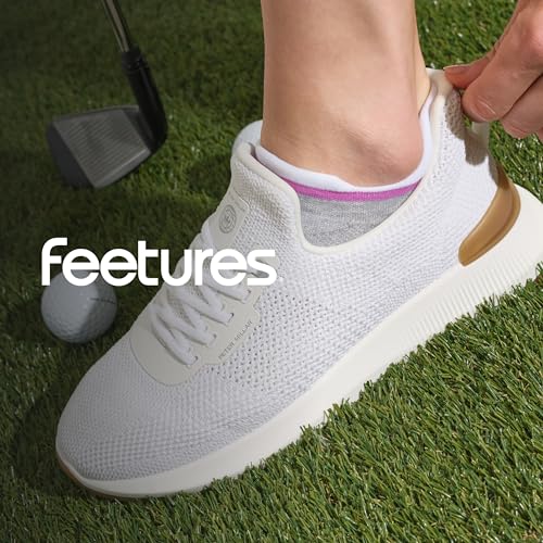 Image of Feetures Elite Golf Max Cushion Tab Ankle Socks - Sport Sock with Targeted Compression