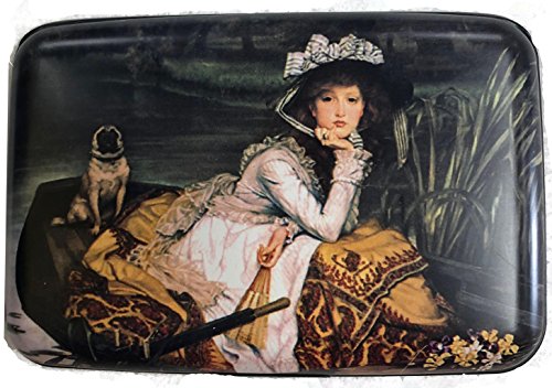 RFID Secure Armored Wallet - Ladies In Art, Lady In Boat