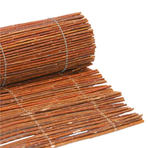 AFP Weidenmatte Winterschutz Pflanzen, 50 x 150 cm/Stammschutz Bäume/Frostschutz Kübelpflanzen/Deko/Bastelmatte/Winterschutz Pflanzen / 2 Jutesäckchen gratis