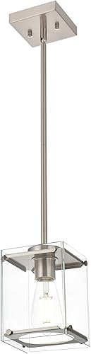 MELUCEE Lámparas colgantes de color negro mate sobre la isla de la cocina, iluminación para colgar en el techo, estilo casa de campo, de metal, mini