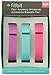 Fitbit Flex Vibrant Accessory Pack, Violet/Pink/Teal, Small