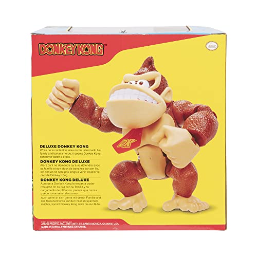 Super Mario Nintendo 6' / 15 cm große Donkey Kong Actionfigur mit beweglichen Funktionen, ideal zum Spielen und Ausstellen für Kinder und Sammler ab 3 Jahren
