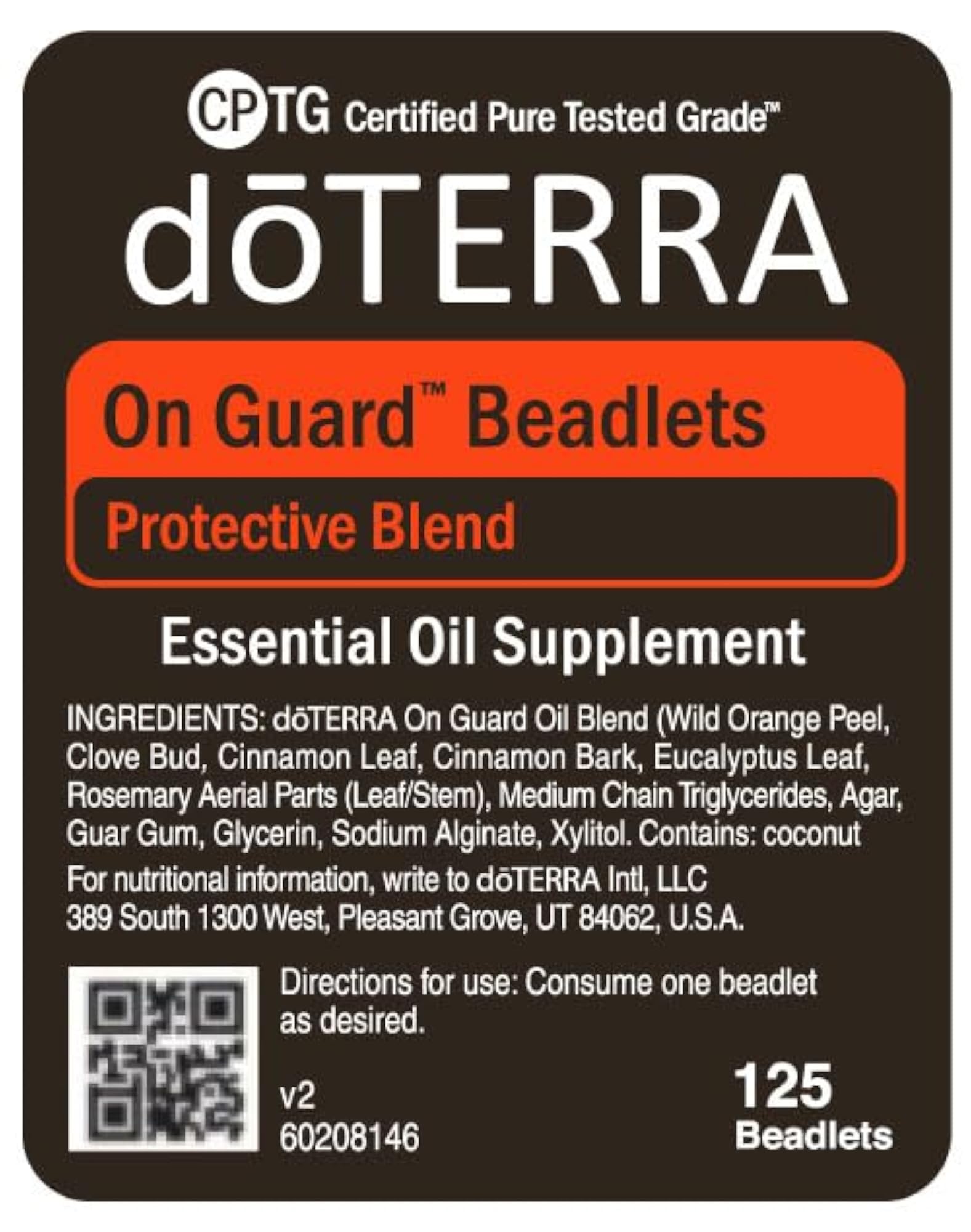 doTerra On Guard Beadlets 1 Pack AD