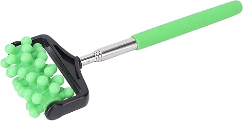 Miniatura 2 de Yinhing Rodillo telescópico de masaje de espalda, palo de masaje corporal doméstico, rodillo de masaje de punto de mano para adultos ancianos cara