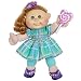 Cabbage Patch Kids, CPK 14" Kids -  Red Hair/Green Eye Girl Doll, Comes  with Lots of Licks' Accessories