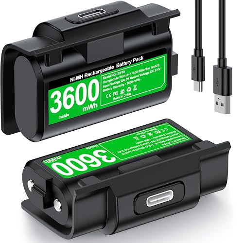 Rechargeable Battery Pack for X1 Controller (2x3600mWh)