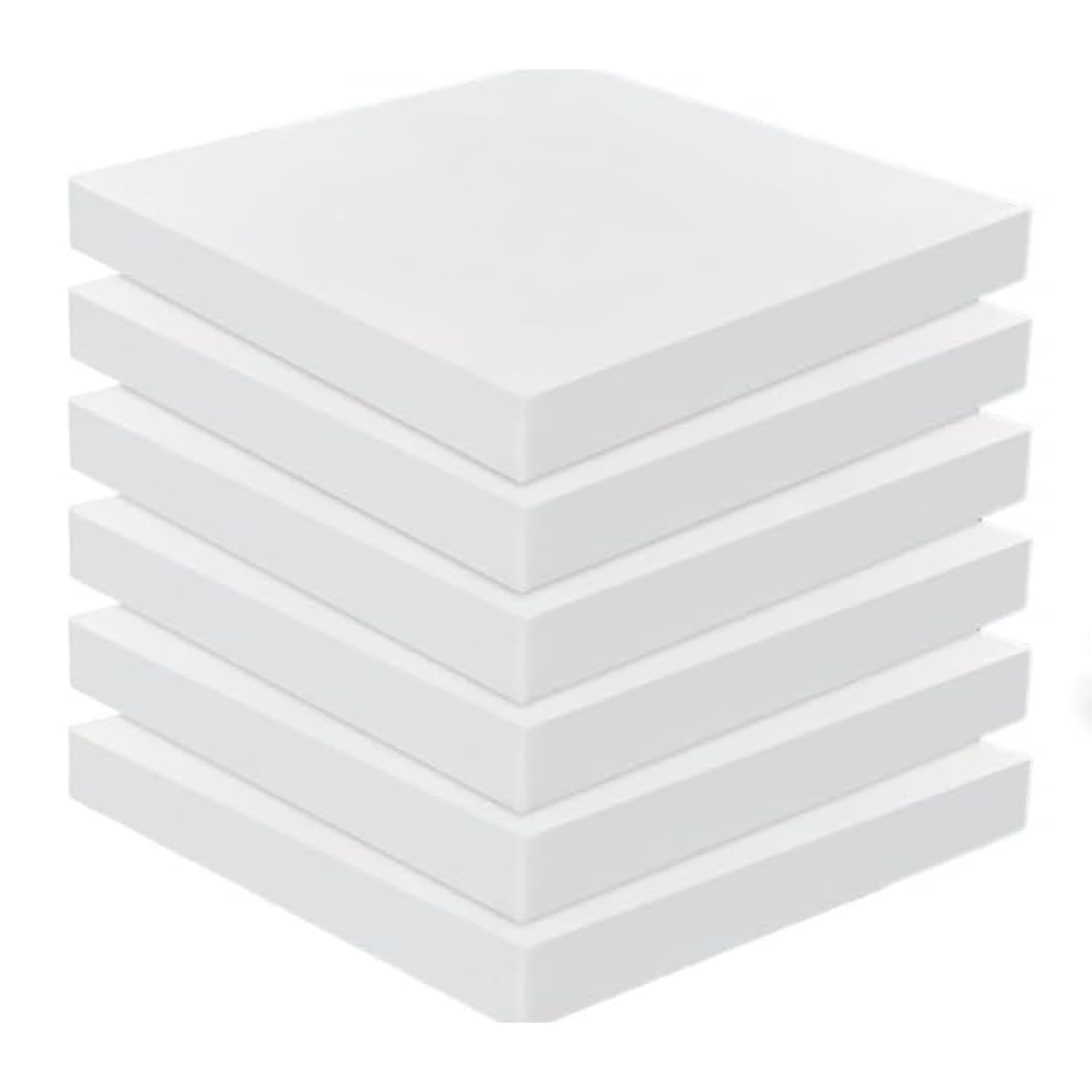 RAYMAN LIMITED High Density Firm Upholstery Foam – Cut to Size Cushion Pad for Sofa, Chair, Bench, Caravan, Seat & Mattress Support – Custom Foam UK (Depth: 1 Inches Size: 29 x 29 Inches)