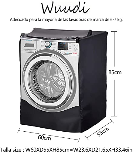 Wasmachineovertrek, afdekking voor wasmachines, wasmachine stofbescherming, wasmachine voorlader. - Image 3