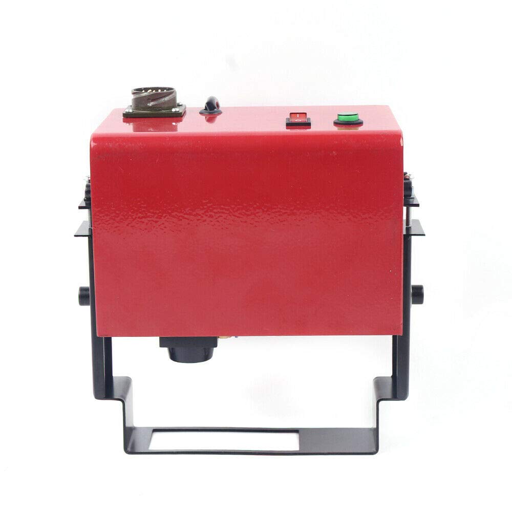 Portable Pneumatic Dot Peen Marking Machine, 60HRC 80mmx20mm Handheld Mobile Metal Peen Marking Engraving Machine 30mm-40mm/S for Metal Parts Marking Lot Numbering Tools Marking