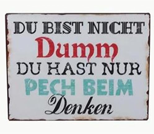 Du Bist Nicht Dumm Du Hast Nur Pech Beim Denken
