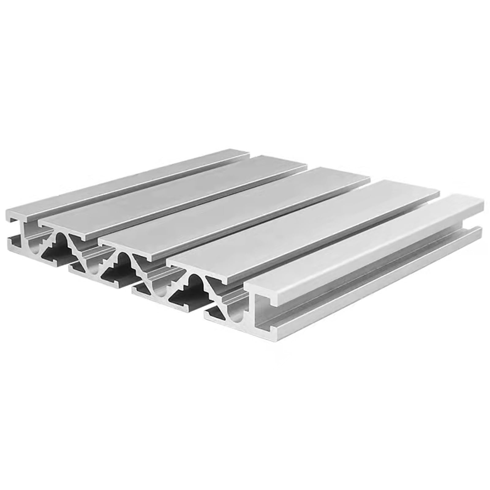 Tpdrkowjx Silver Aluminum Extrusion，15120 Profile 15X120mm Extrusion Plane Anodized Square Sliding Linear Rail Material Frame For Engraving Machine Extruded Rail(Black,550Mm Long)(,570Mm Long)