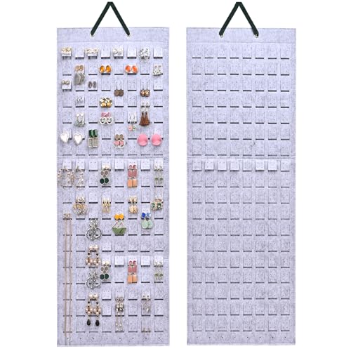 Lolalet Hanging Earring Holder Organizer with 20 Hooks for Women,
