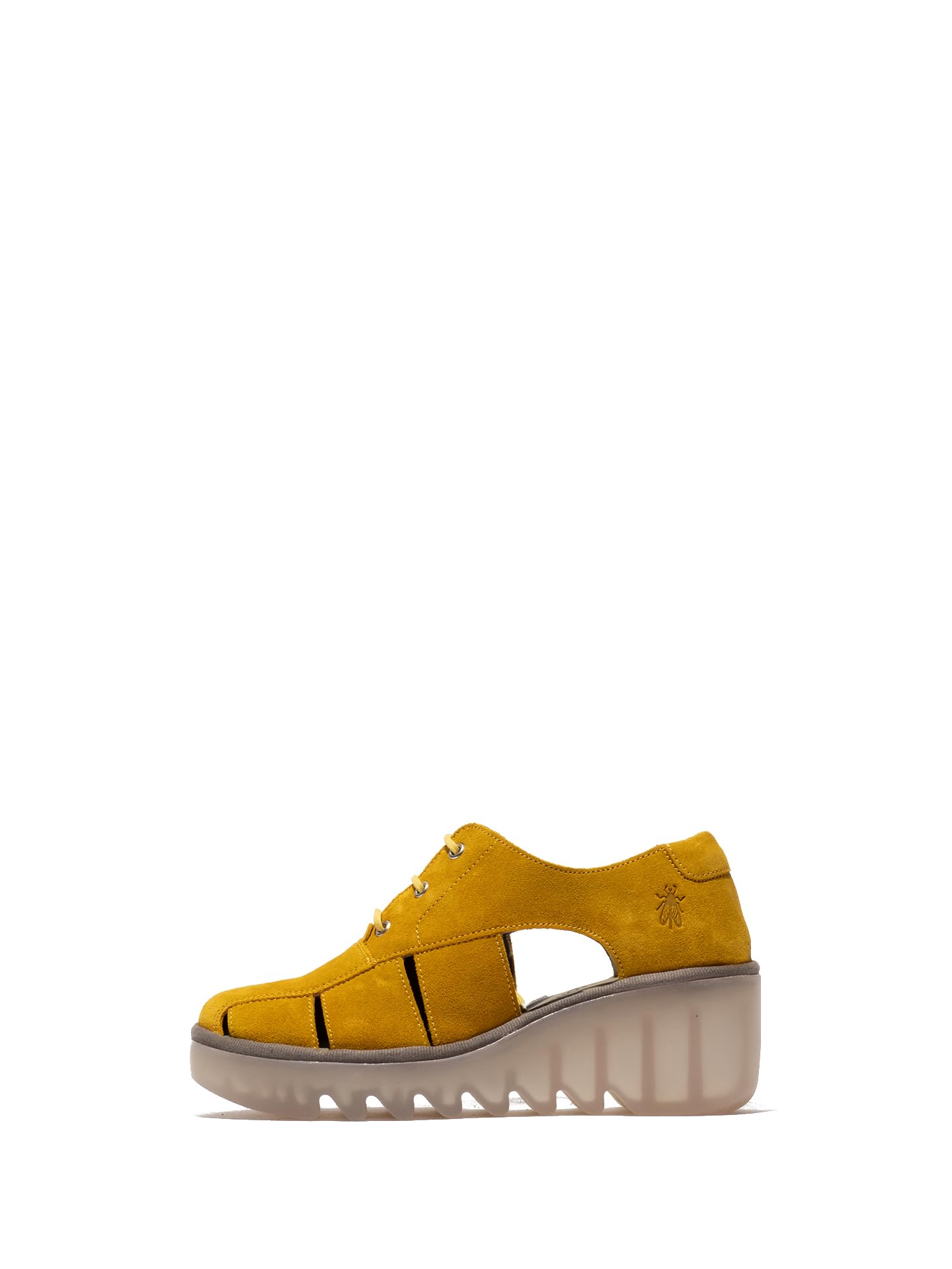 Fly London Women's BOGI466FLY Sandal, Yellow, 4 UK