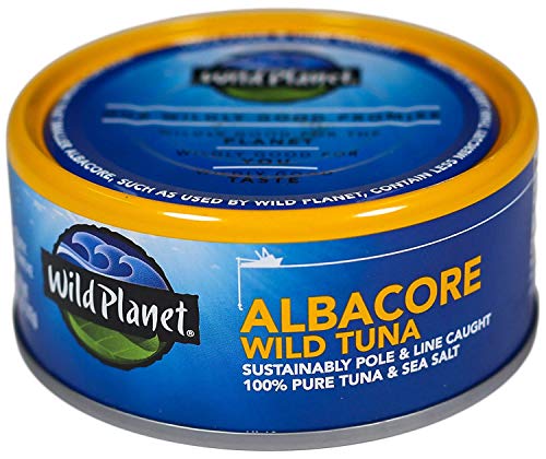 Wild Planet Albacore Wild Tuna, 3Rd Party Mercury Tested, 5 Ounce (Pack Of 6) #TOP1