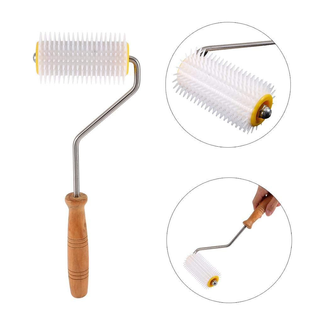 Honig Entdeckeln Roller Bee Kamm Kunststoff Entdeckelnadel Roller Extrahieren Bienenhonig Imkerei Werkzeug Perfekte Ausrจนstung