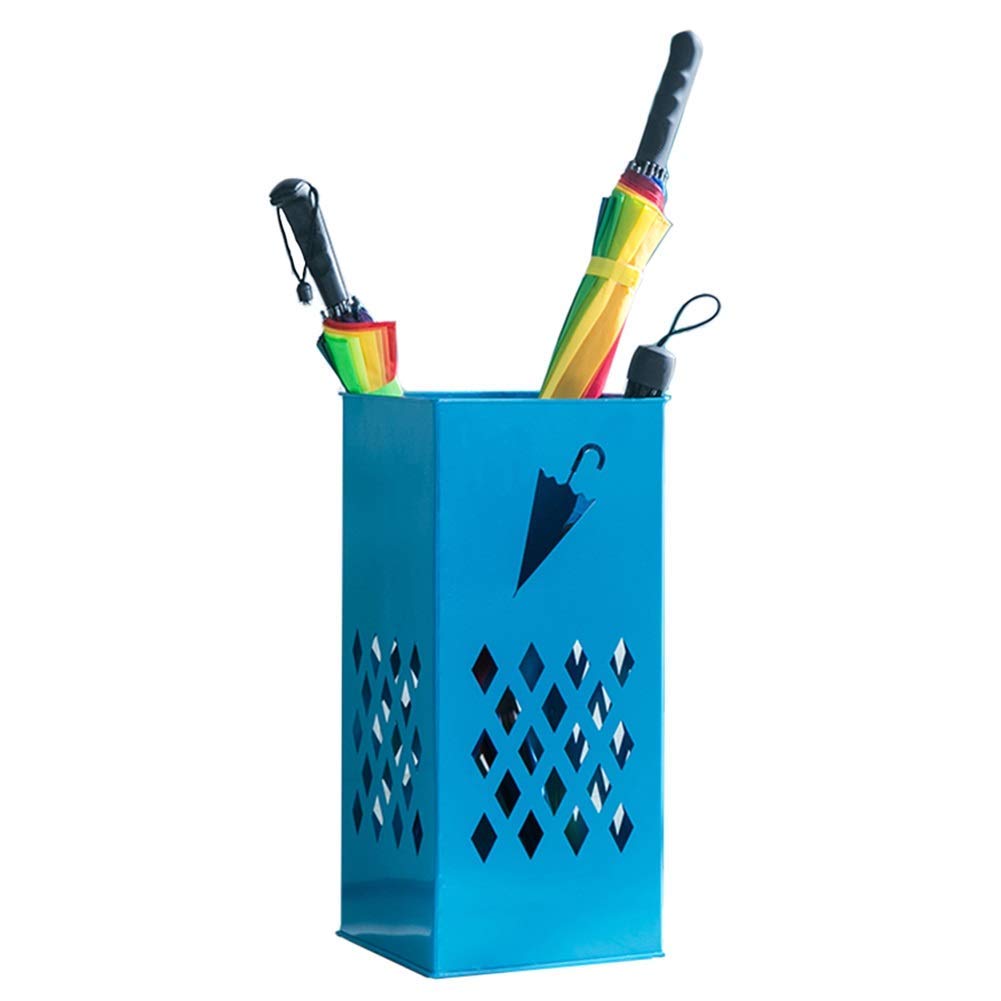 Porte-Parapluie en Métal LUNEZY avec Bac d'Égouttement Pratique