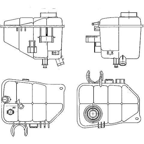 Behr Hella Service Coolant Expansion Tank Cover