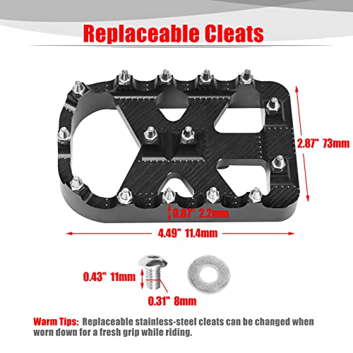 image for Goldfire MX Style Brake Pedal Pad Cover for H-D Softail Heritage Sprin