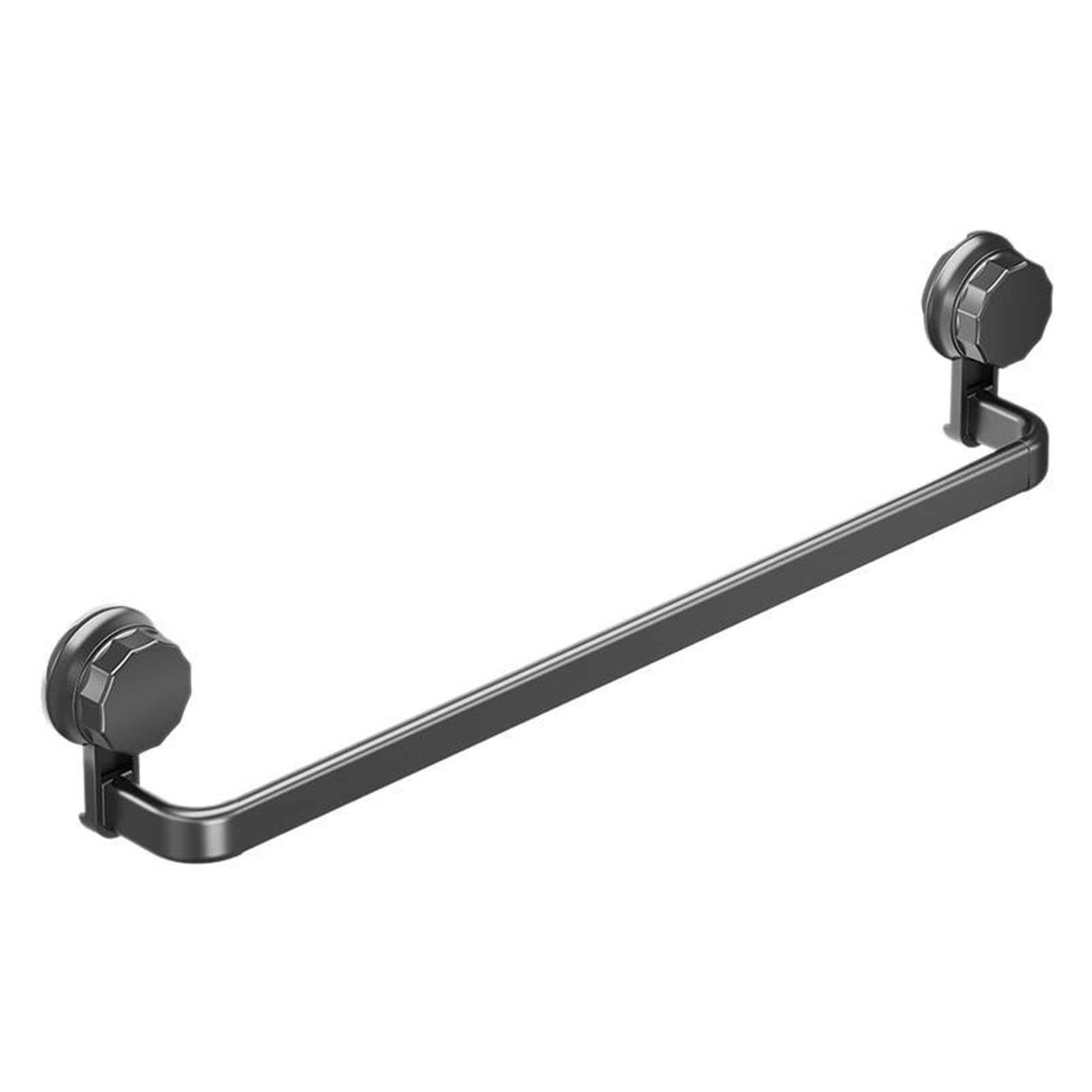 WNJJ Stainless Steel Towel Rail with Suction Cup Mounting for Bathroom and Kitchen No Drilling Required