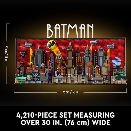 Image of LEGO DC Batman: The Animated Series Gotham City 76271 Building Blocks for 18+ Gift