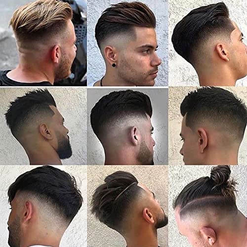 Miniatura 8 de YANAHAIR Toupee para hombres y hombres, piezas de cabello para hombre, sistema de reemplazo de prótesis onduladas de tupé, 100% cabello humano real