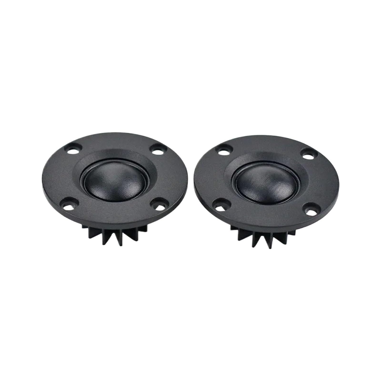 Altavoz Tweeter De 1 Pulgada, 6 Ohm, 30W, Disipador De Calor De Aluminio Dentado De Neodimio, 2 Uds.