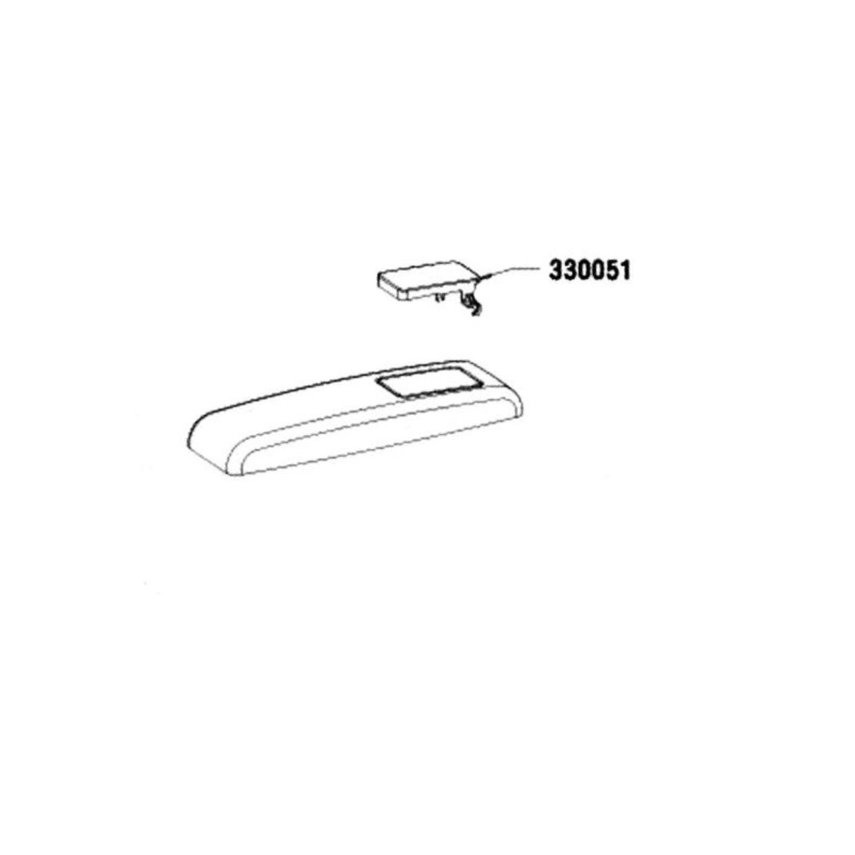 ACQUASTILLA115706 Original Kariba 330051 White Button, Multicoloured