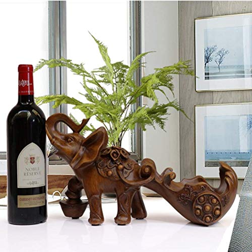 Soporte para Botellas con Forma de Elefante 38x12x21 cm miniatura 5