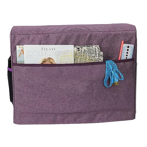 VILLCASE Sewing Machine Dust Cover Bag Removable Machine Case Cover for Home Shop Oxford Fabric Zipper Pouch